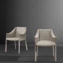 Vela upholstered chair by Bonaldo