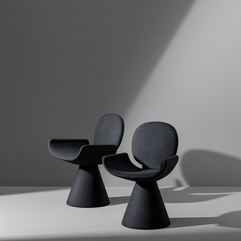 Youpi upholstered chair by Bonaldo