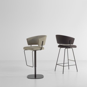 Bahia Too swivel stool by Bonaldo
