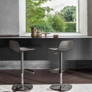 Bonnie swivel stool by Bonaldo