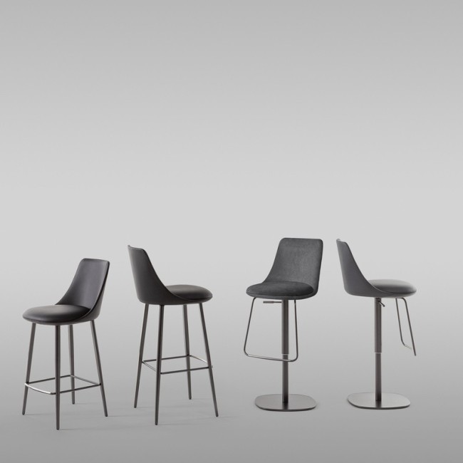 Itala Too swivel stool by Bonaldo