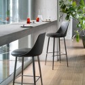 Itala too Bonaldo Stool with Metal Legs