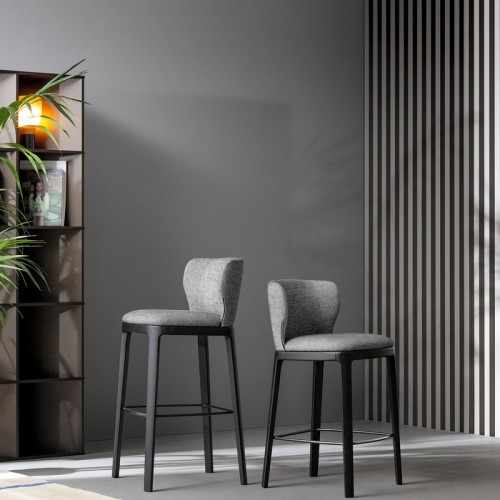 Joy too Bonaldo Stool with Wooden Legs