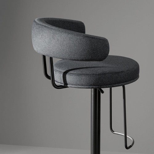 Neuilly too Bonaldo Stool with Swivel Base