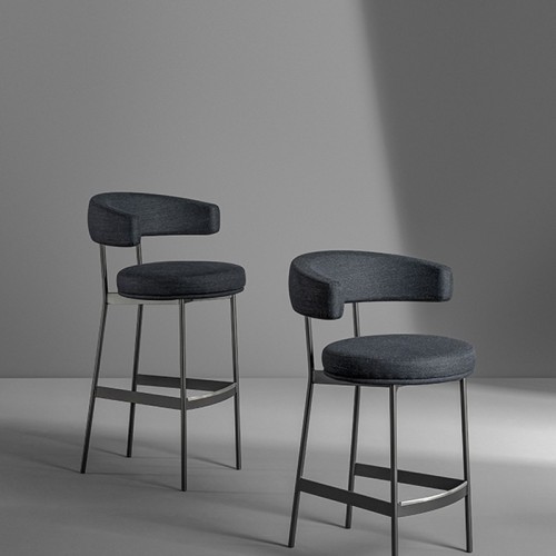 Neuilly too Bonaldo Stool with Metal Legs