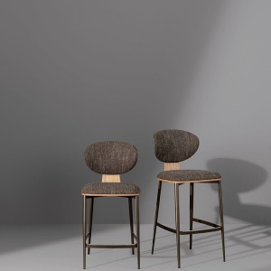 Olos too Bonaldo Stool with Ash Backrest