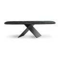 AX Bonaldo Table with Barrel-Shaped Top