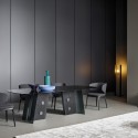 Botón Bonaldo Smoked Glass Table