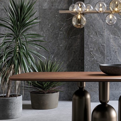 Cop Bonaldo Table with Shaped Top