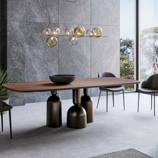 Cop Bonaldo Table with Shaped Top