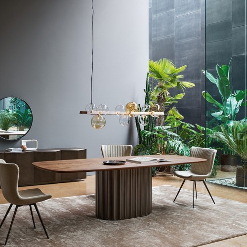Dorian Table Bonaldo Barrel-Shaped Table