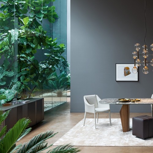 Flame Bonaldo Barrel-Shaped Table