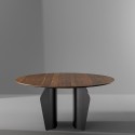 Flame Wood Bonaldo Round Table
