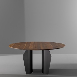 Flame Wood Bonaldo Round Table