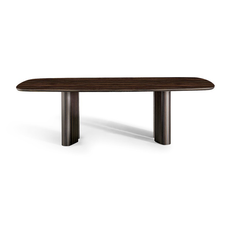 Geometric Table Wood Mono Material Bonaldo Table