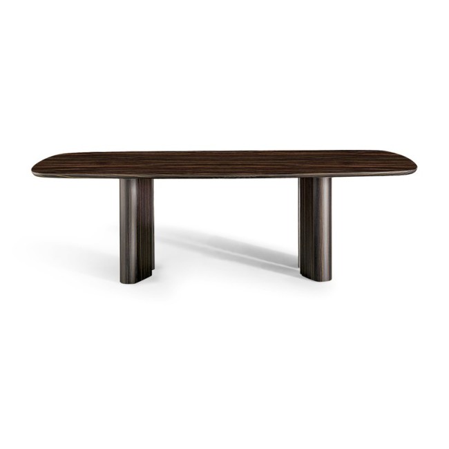 Geometric Table Wood Mono Material Bonaldo Table