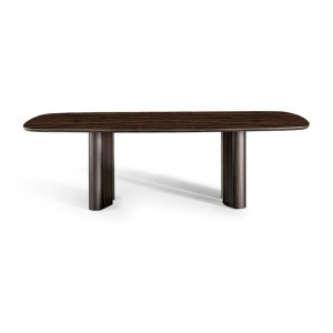 Geometric Table Wood Mono Material Bonaldo Table