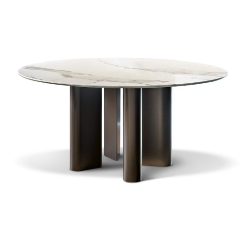 Geometric Table Wood Bonaldo Round Table