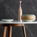 Greeny Bonaldo Oval Table Walnut Base