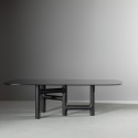 Pivot Bonaldo Table with Barrel-Shaped Top