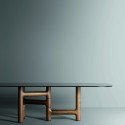 Pivot Bonaldo Table with Barrel-Shaped Top