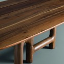 Pivot Bonaldo Table with Barrel-Shaped Top