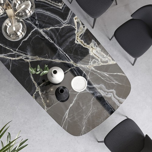 Prora Bonaldo Table with Barrel-Shaped Top