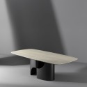 Taijitu Bonaldo Table with Barrel-Shaped Top