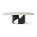 Taijitu Bonaldo Table with Barrel-Shaped Top