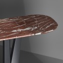 Art Console Bonaldo with Barrel-Shaped Top