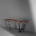 Art Console Bonaldo with Barrel-Shaped Top