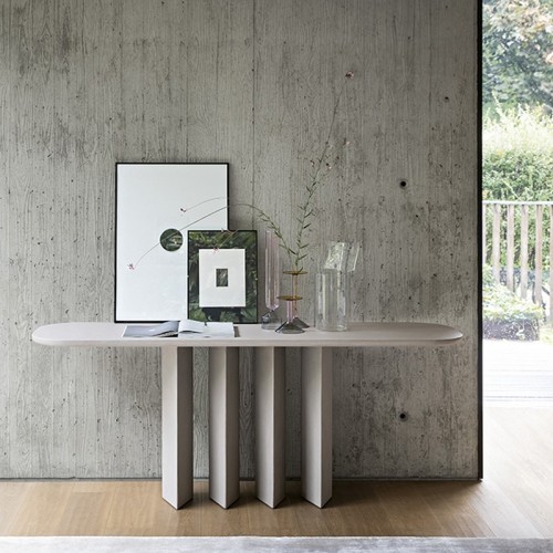 Geometric Wood Console Bonaldo