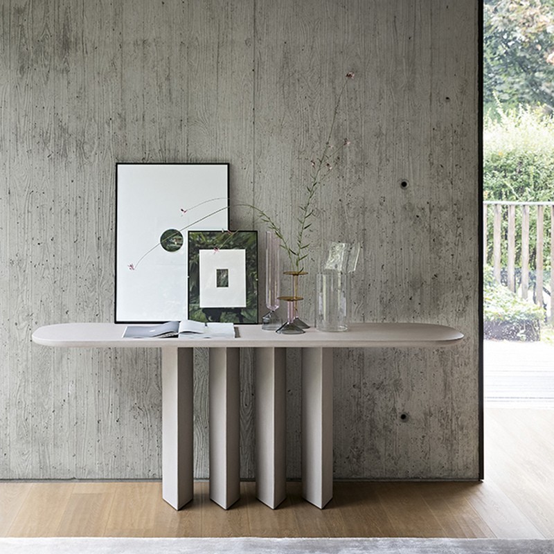 Geometric Wood Console Bonaldo