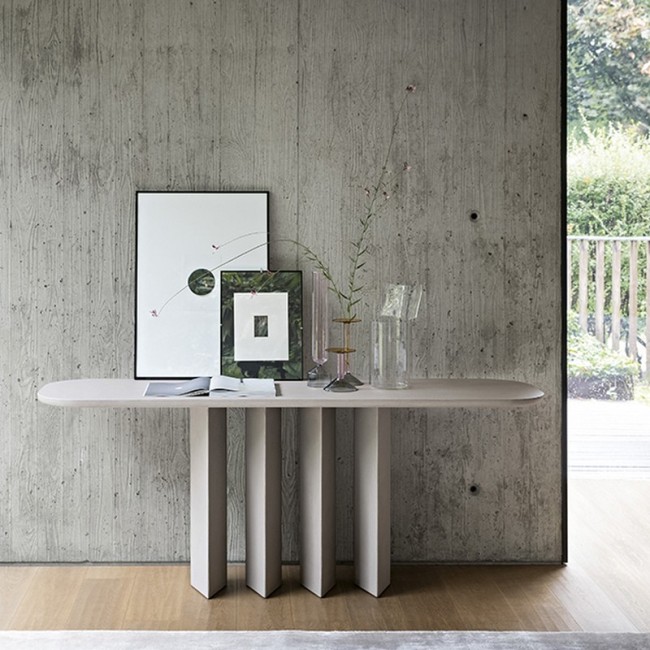 Geometric Wood Console Bonaldo