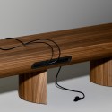 Sculptural Bonaldo TV Stand