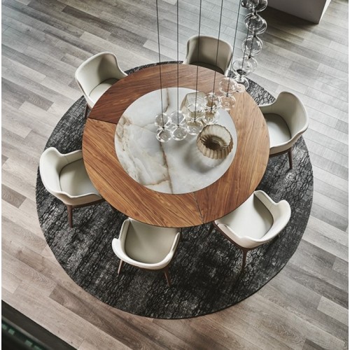 Planer Round Ker-Wood Cattelan Italia Table design