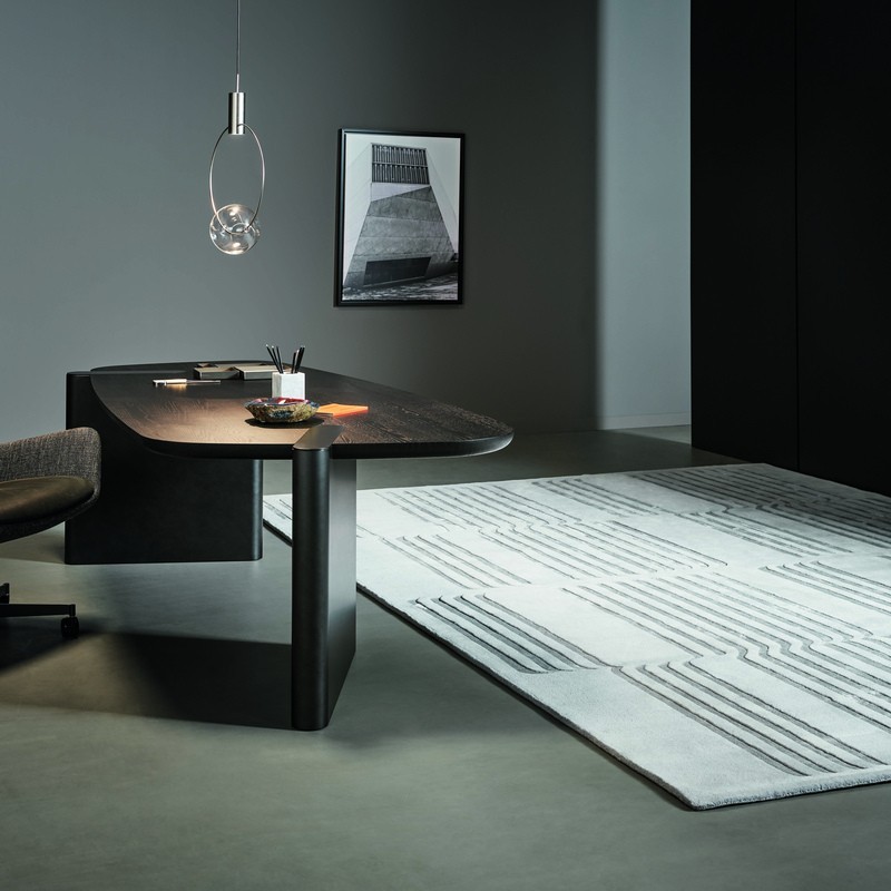 Tangeri Bonaldo Rug Wool and Tencel