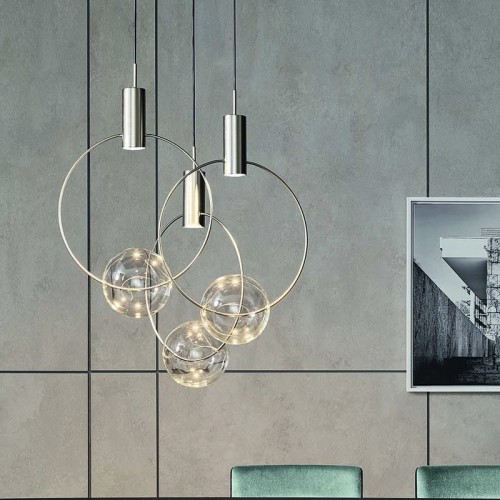 Keshi Bonaldo Pendant Lamp 1 or 3 Lights