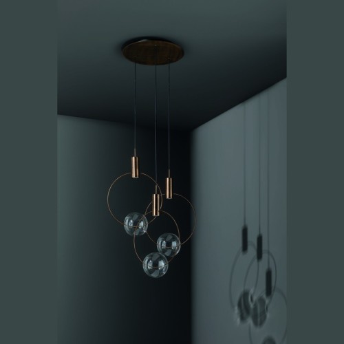 Keshi Bonaldo Pendant Lamp 1 or 3 Lights