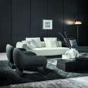 Boolean Armchair Bonaldo with Wooden Base