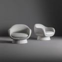 Boolean Armchair Bonaldo Upholstered or Saddle Leather Base