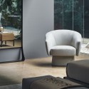 Bruno Bonaldo Armchair with Upholstered Base