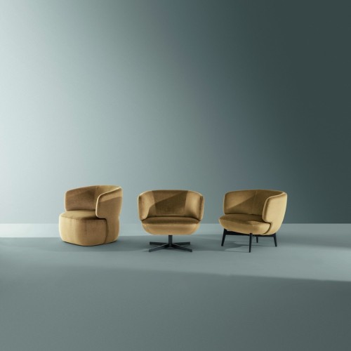 Doge Bonaldo Armchair with Upholstered Base