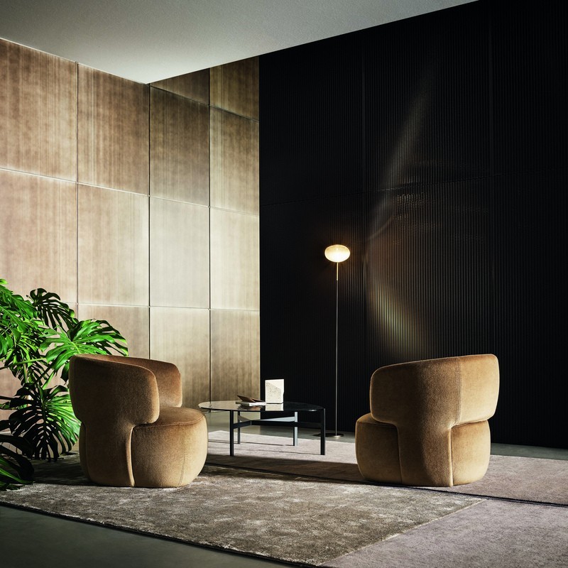 Doge Bonaldo Armchair with Upholstered Base