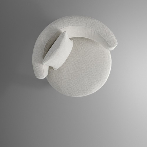 Neuilly Lounge Bonaldo Armchair by Fabrice Berrux
