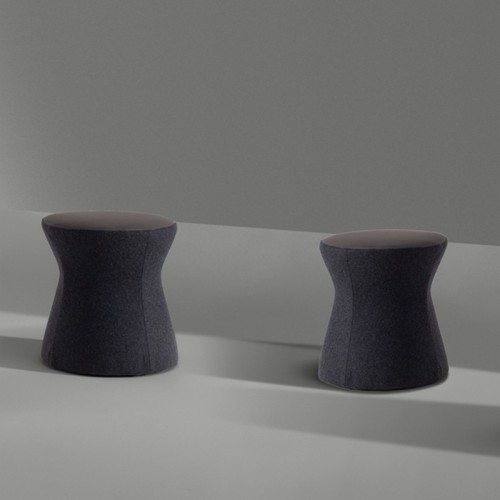 Clessidra Bonaldo Pouf by Mauro Lipparini