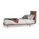 Thin Single Bed Bonaldo by Giuseppe Viganò