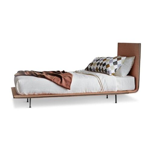 Thin Single Bed Bonaldo by Giuseppe Viganò