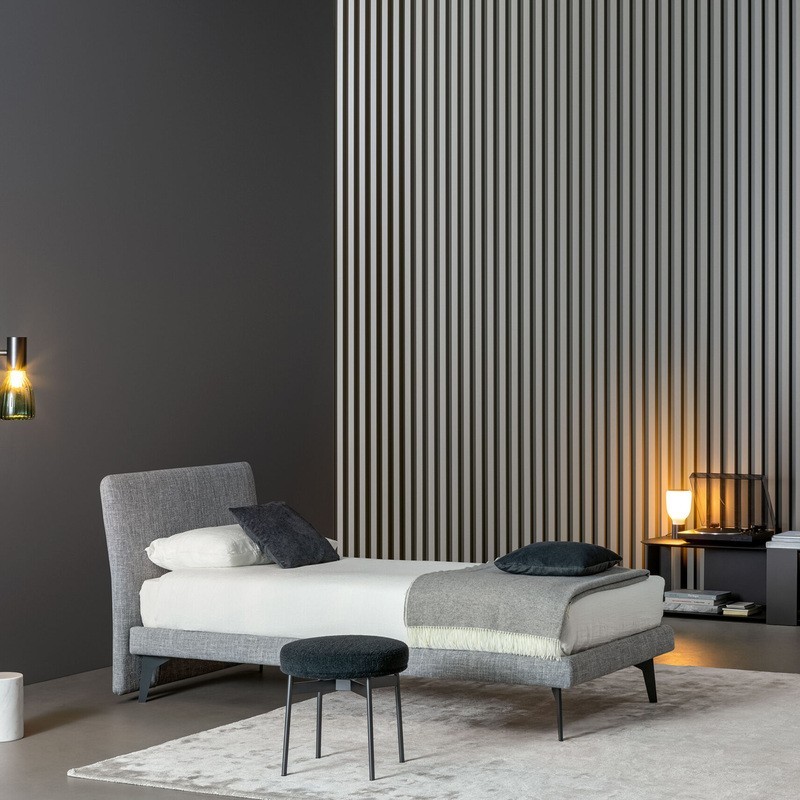 Tonight Air Bonaldo Single Bed Upholstered
