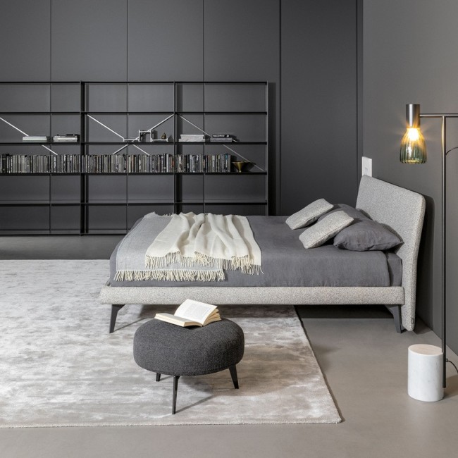Tonight Air Bonaldo Double Bed Upholstered